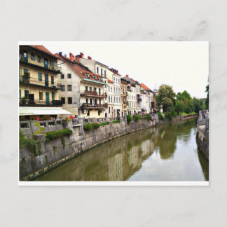 Vacker vintage resa Europa vykort