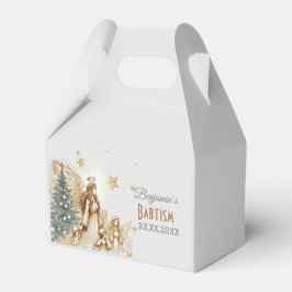 Vacker Vintage Skyddsängel med barn Presentaskar