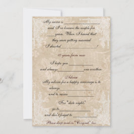 Vacker vintagepapper Vitt spetsrådgivande kommenta Inbjudningar