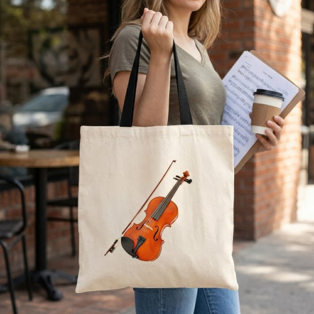 Vacker Viola Musikinstrument Tygkasse (Skapare uppladdad)