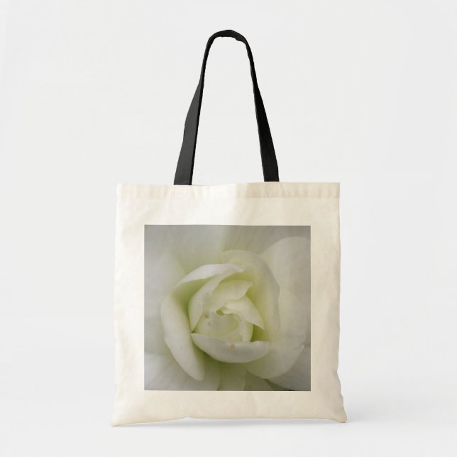 Vacker vit nejnation Tote Bag Tygkasse (Framsidan)
