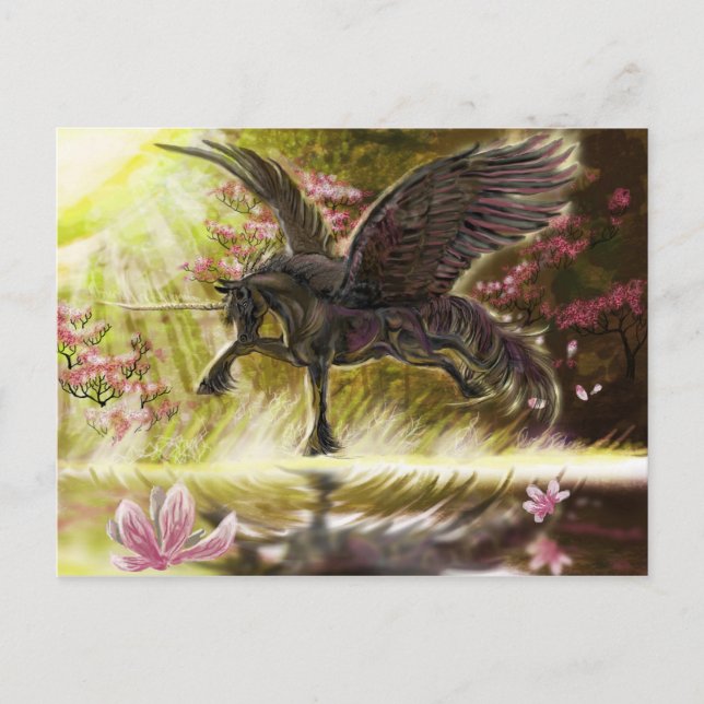 Vacker vykort med mjuk beröring (Framsida)