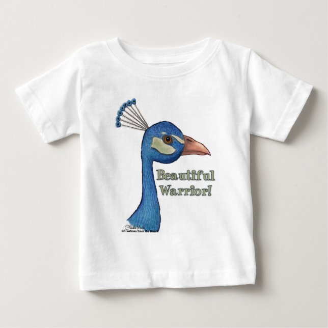 Vacker Warrior T-shirt (Framsida)
