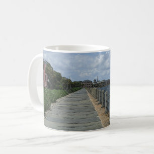 Vacker Waterfront Walkway Coffee Mugg