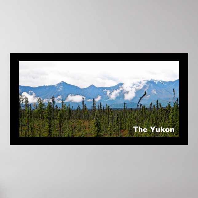 Vacker Yukon Poster (Framsidan)