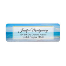 Vackerbar blå Tropical Beach