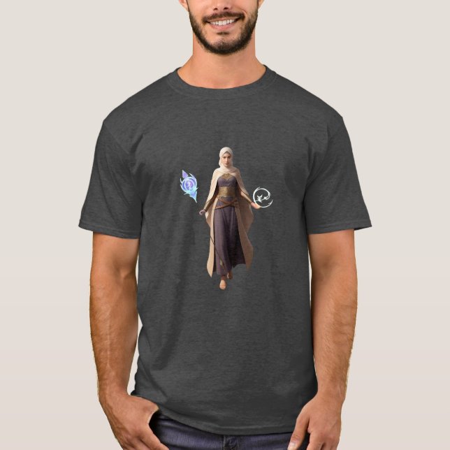 Vackerlig arabisk bild t shirt (Framsida)