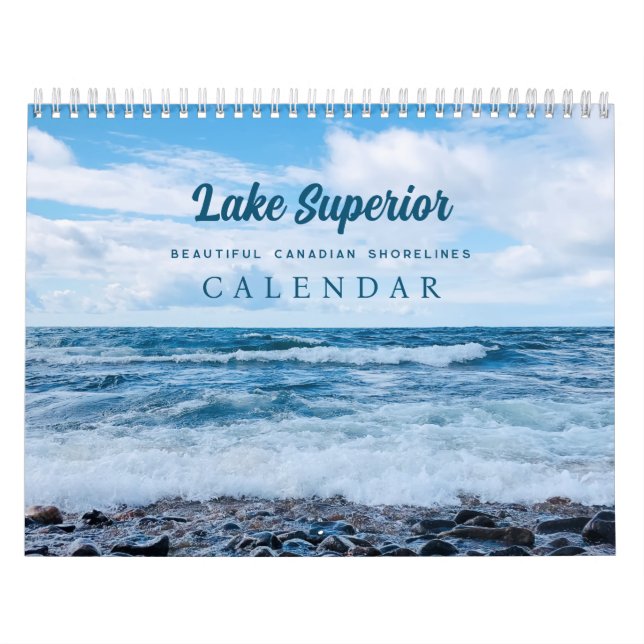 Vackerlig blå Vinkar-persikofotokalender Kalender (Omslag)