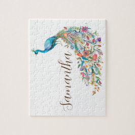 Vackerlig blåblå blåbjörn I Pussel