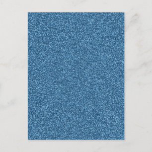 Vackerlig, gigantisk, blå glitter, effekt vykort