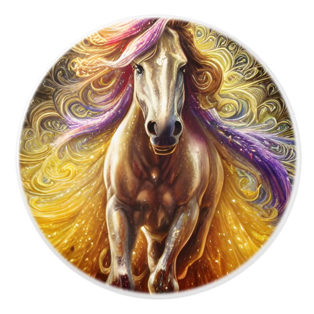 Vackerlig häst knopp (Framsidan)