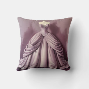Vackerlig mauve-ballong kudde
