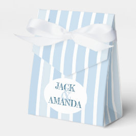 Vackerlig Retro Classic Blue Wedding Favor Box Presentaskar