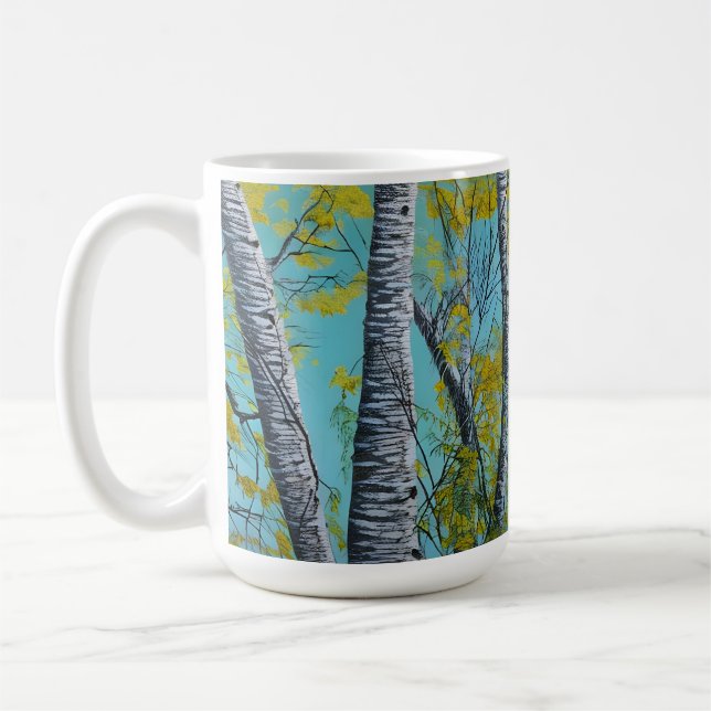 Vackerlig sommarBirch Kaffemugg (Vänster)