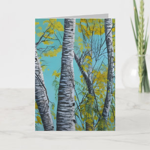 Vackerlig sommarBirch Tack Kort