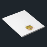 Vackerlig tiger anteckningsblock<br><div class="desc">En ivrig och stolt tiger för en fångstdesign i öga.</div>