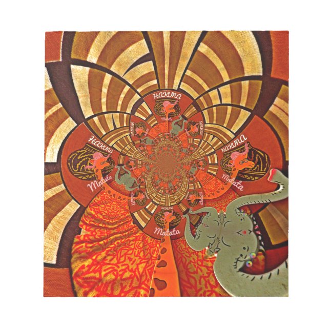 Vackerska höjder: Vackerlig fin Giraffe African Anteckningsblock (Framsida)