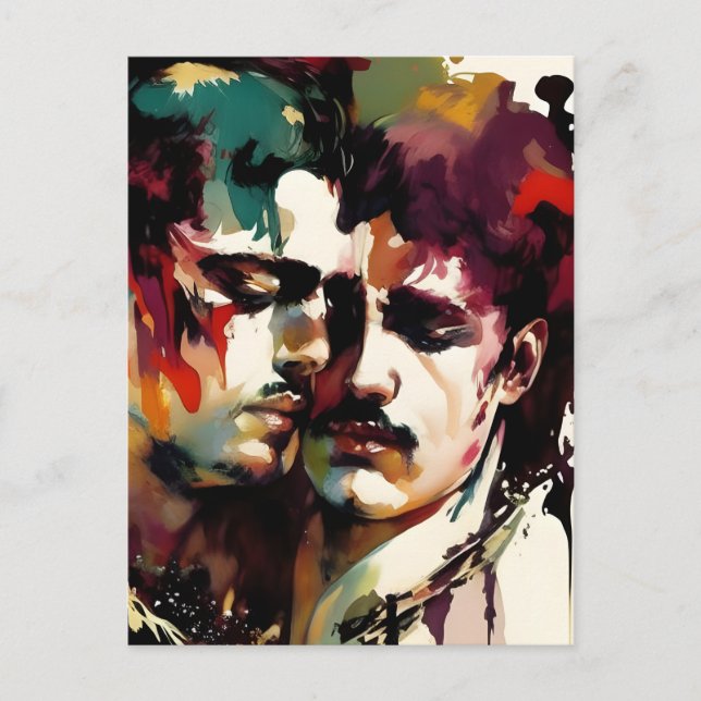 Vackert Älskare vykort (Framsida)