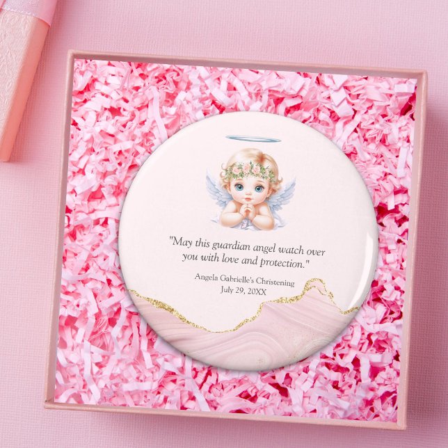 Vackert Angel Baptism till förmån för kylskåp Magn Magnet (Skapare uppladdad)