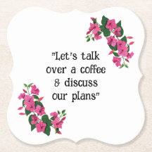 Vackert anpassat Blommigt Pulp Board