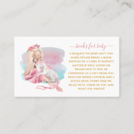 Vackert Ballerina Bokar för Baby Card Visitkort