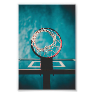 Vackert Basketball Artwork Fototryck