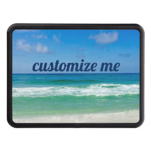 Vackert Beach Anpassningsbar Seaside Photography Dragkroksskydd