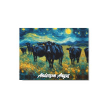 Vackert Black Angus Cattle