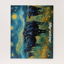 Vackert Black Angus Cattle