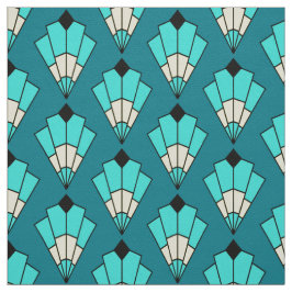 Vackert blått konsthandling tyg