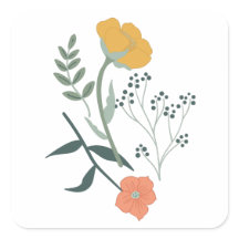 Vackert botaniskt Blommönster