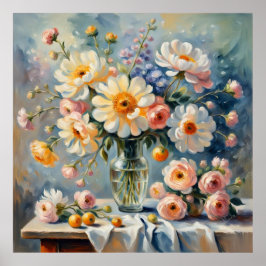 Vackert Bouquet 1 Poster