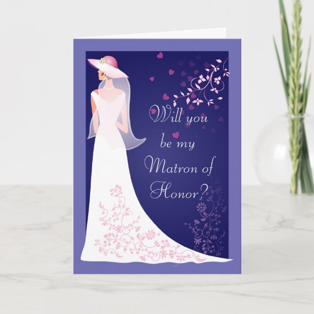 Vackert Bride Bröllop Card Inbjudan (Framsida)