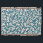 Vackert Coral Mönster Filt<br><div class="desc">Vackra vintagar utan kanal för ditt företag © och ® Bigstock® - Med alla Höger reserverade.</div>