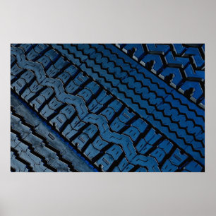 Vackert Däck går mönster Poster