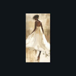 Vackert Dam i White Dress Aesthetic Canvas Art<br><div class="desc">Förvandla din livsmiljö med "Vacker Dam i Vita Dress Aesthetic Canvas Art". Den här eleganten canvas art biet fångar en kvinnas nåd och påse i en blommande vit sommarklänning mot bakgrund av en serenbeige. Den sofistikerade designen utplånar skönheten i tidslinjen och skapar den som en perfekt till modern eller klassisk...</div>