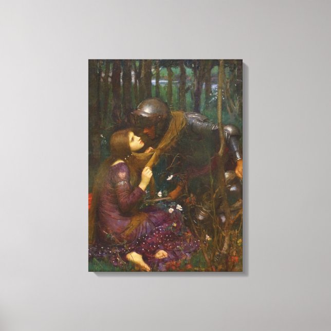 Vackert Dam utan medlidande Canvastryck (Framsida)