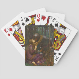 Vackert Dam utan medlidande Casinokort