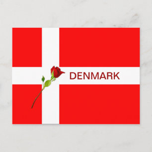 Vackert Danmark vykort! Vykort