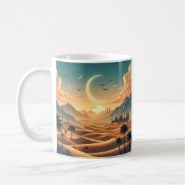 Vackert Desert Life Kaffemugg