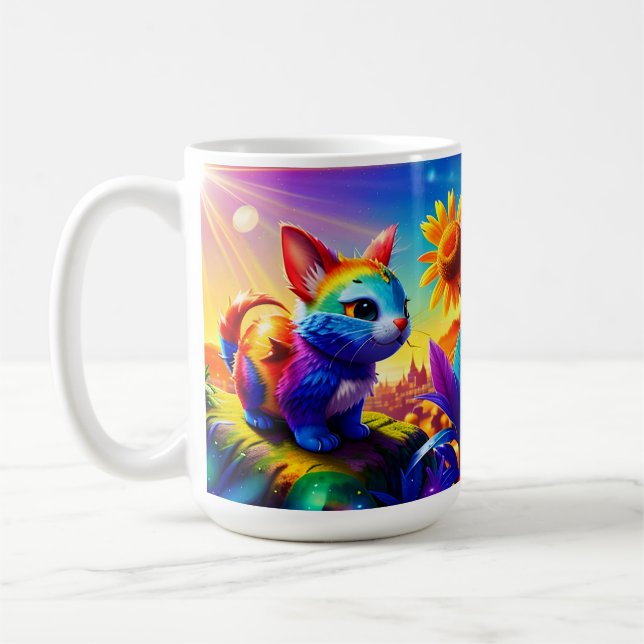 Vackert Djur Tre Kaffemugg (Vänster)