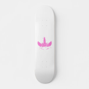 Vackert enkornhuvud - Välj bakgrund färg Mini Skateboard Bräda 18,5 Cm