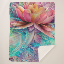 Vackert Etheral Whimsical Lotus Flower