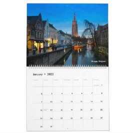 Vackert Europa 2022-kalender Kalender