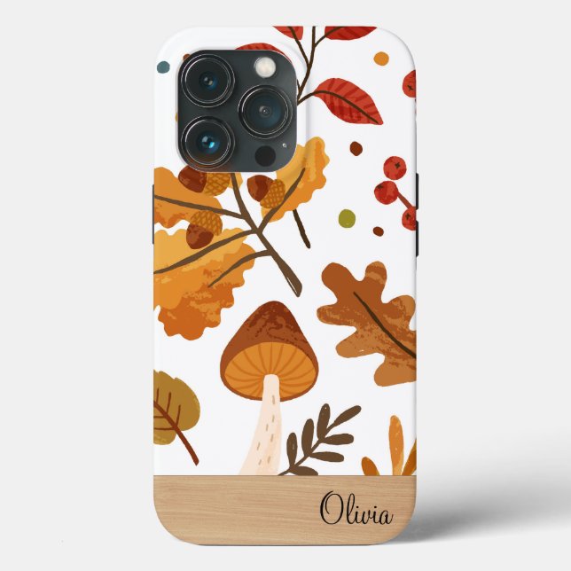 vackert falltema iphone case (Baksida )