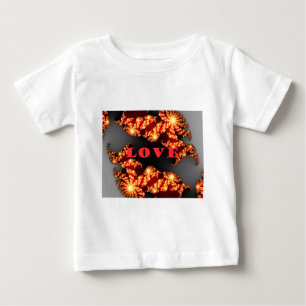 Vackert fantastisk, färglös universum Kärlek T-shirt