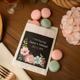 Vackert färgämne Blommigt Bröllop