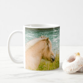 Vackert Fjord-hästkaffe Mugg