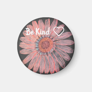 Vackert Flower Be Kine Magnet