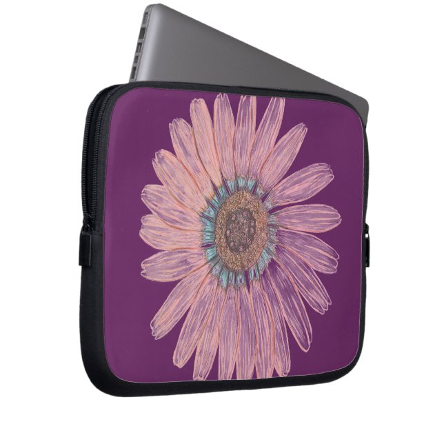 Vackert Flower Electronics/Bärbar dator Laptop Fodral (Framsidan Höger)